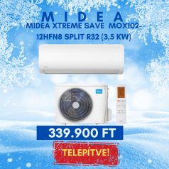   Midea MG2X-12-SP Xtreme Save (3,5 kW) oldalfali split klíma telepítéssel