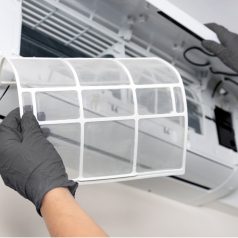 Fekete Nitril Védőkesztyű – S / M / L / XL